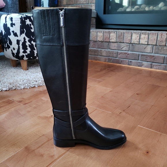 Michael Kors Black Preston Boots Size 5.5 - Picture 5 of 13